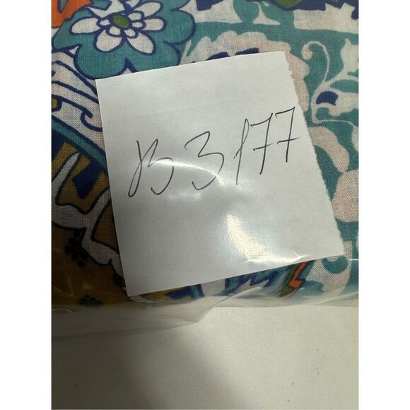 ALTATENSIONE Men's Paysley Button Down Shirt Long Sleeve Cotton Sz M *See Notes - Picture 9 of 9